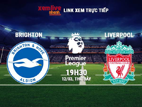 Soi kèo Brighton vs Liverpool, 19h30 ngày 12/03/2022 từ các chuyên gia