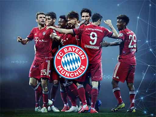 ( Các cầu thủ đứng trong đội hình của Bayern Munich )