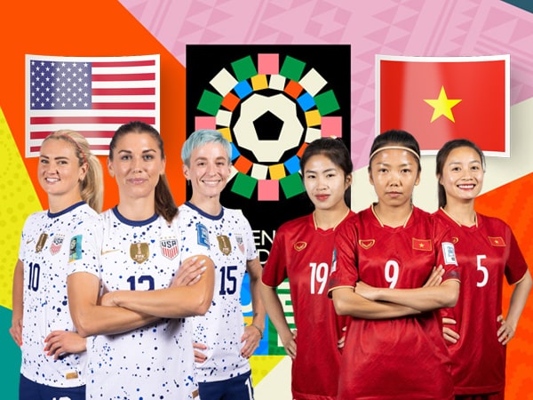 Bóng đá quốc tế 22/7: HLV Mỹ khâm phục tinh thần thi đấu của tuyển nữ Việt Nam