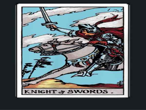 Giải đáp các biểu tượng trong lá bài Knight Of Swords